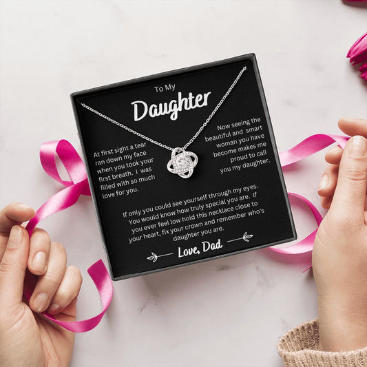 Daughter from Dad - Love Knot
