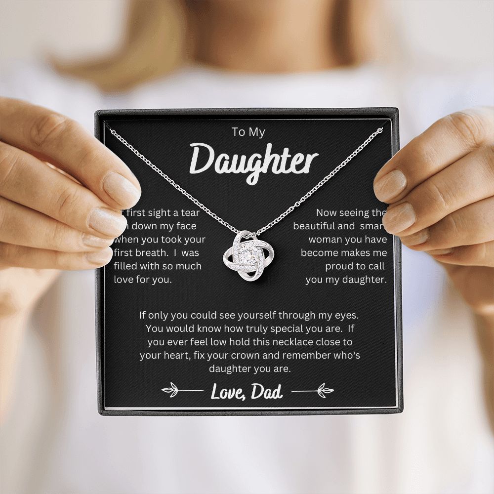 Daughter from Dad - Love Knot