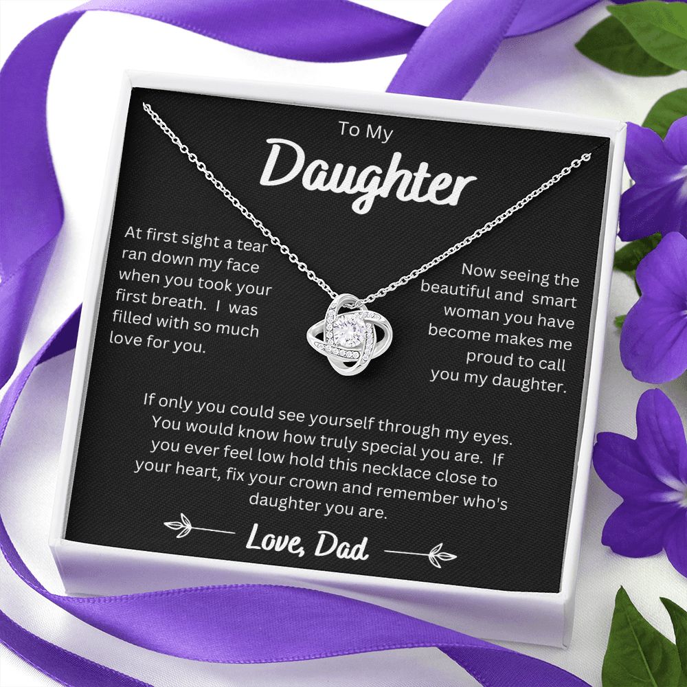 Daughter from Dad - Love Knot