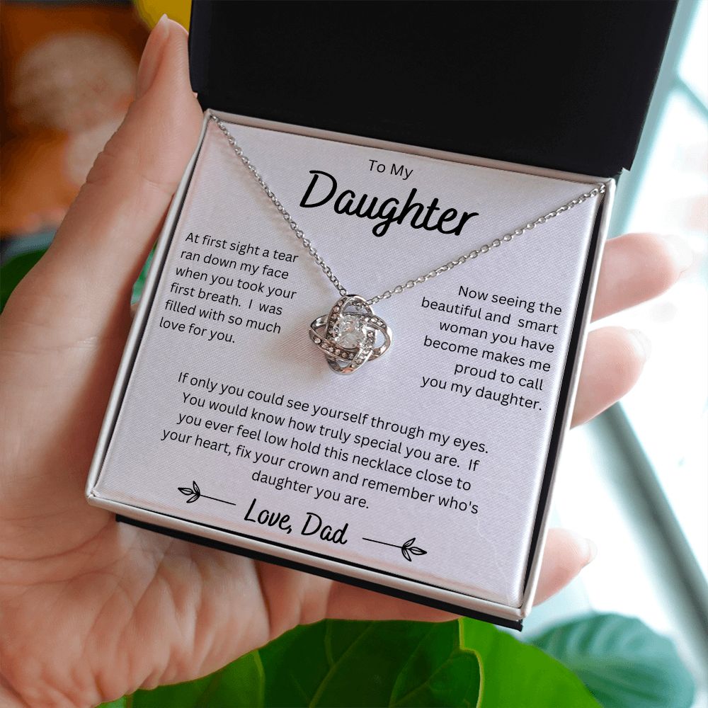 Daughter from Dad - Love Knot