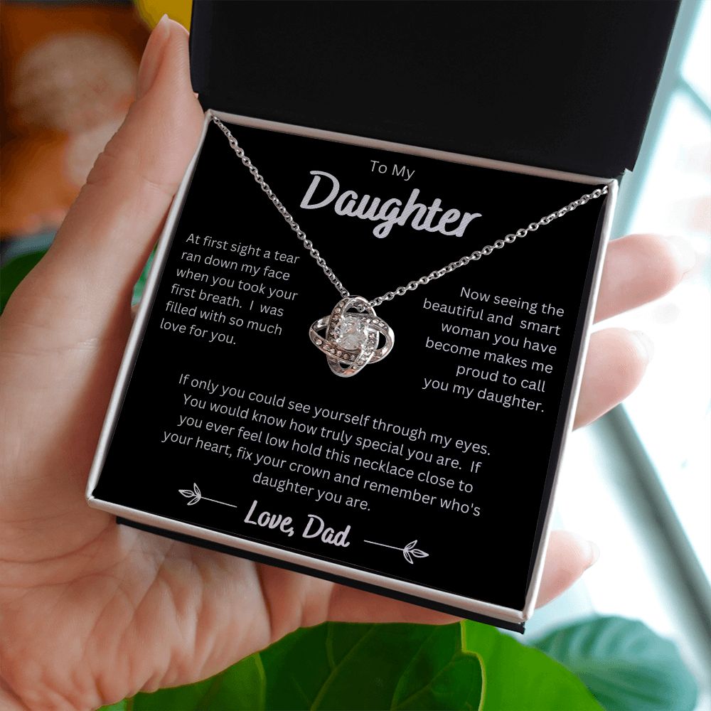 Daughter from Dad - Love Knot