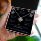 To My Wife - Winter Love Knot Necklace
