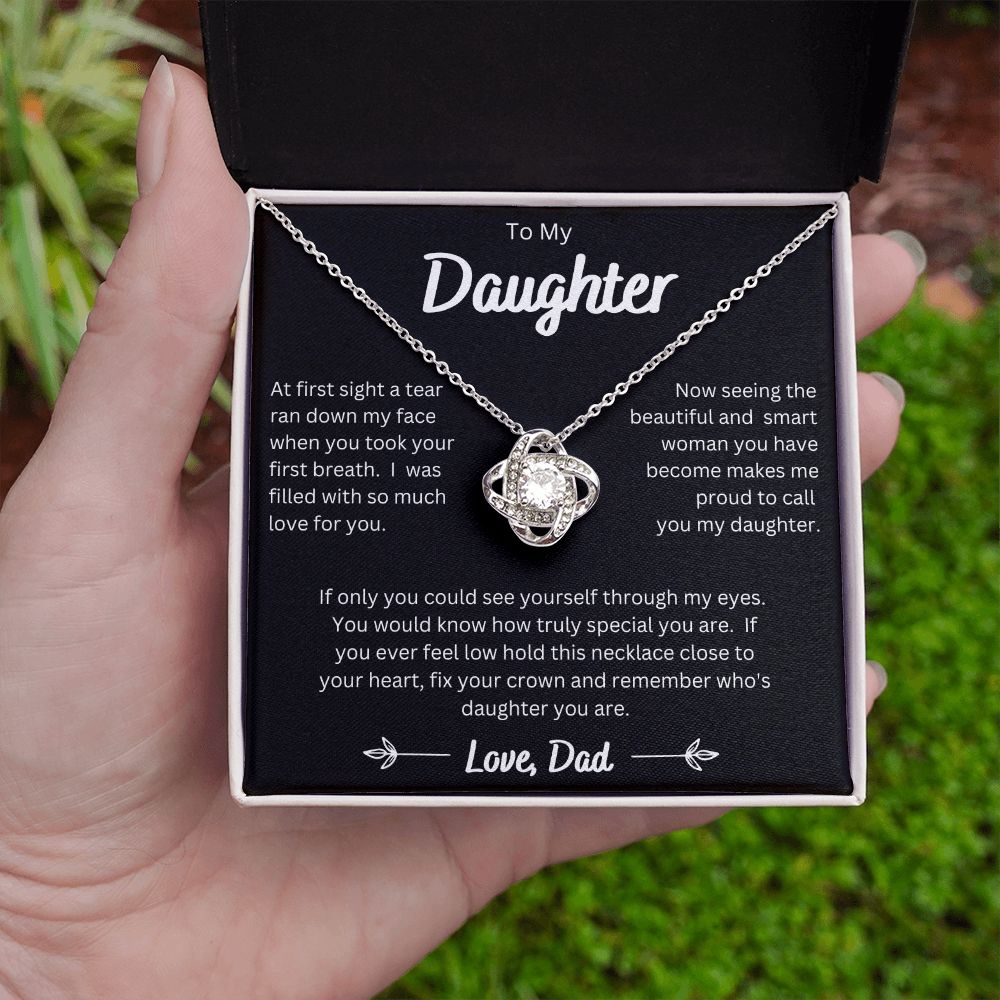 Daughter from Dad - Love Knot