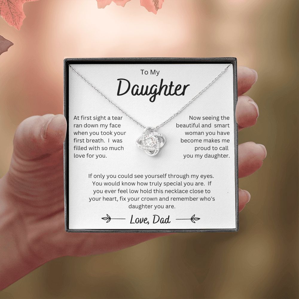 Daughter from Dad - Love Knot