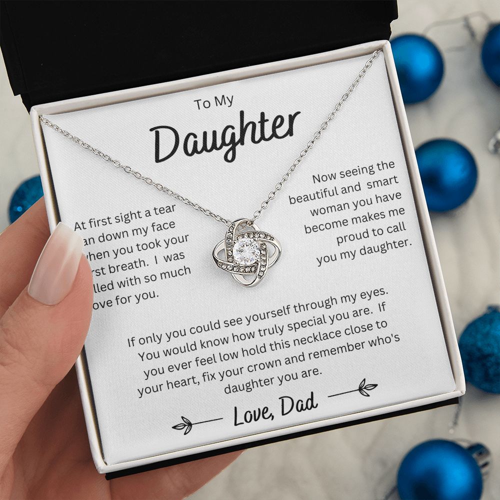 Daughter from Dad - Love Knot