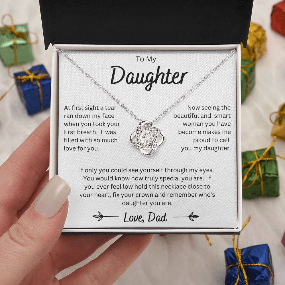 Daughter from Dad - Love Knot