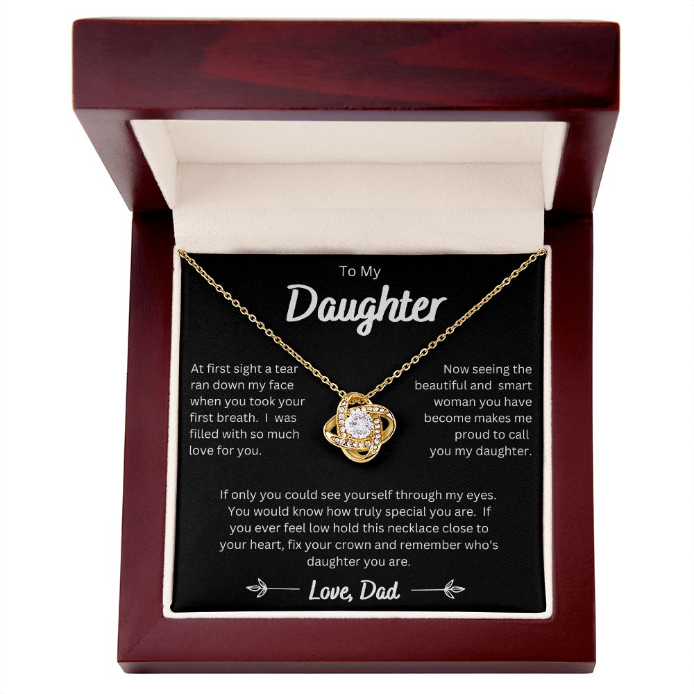 Daughter from Dad - Love Knot