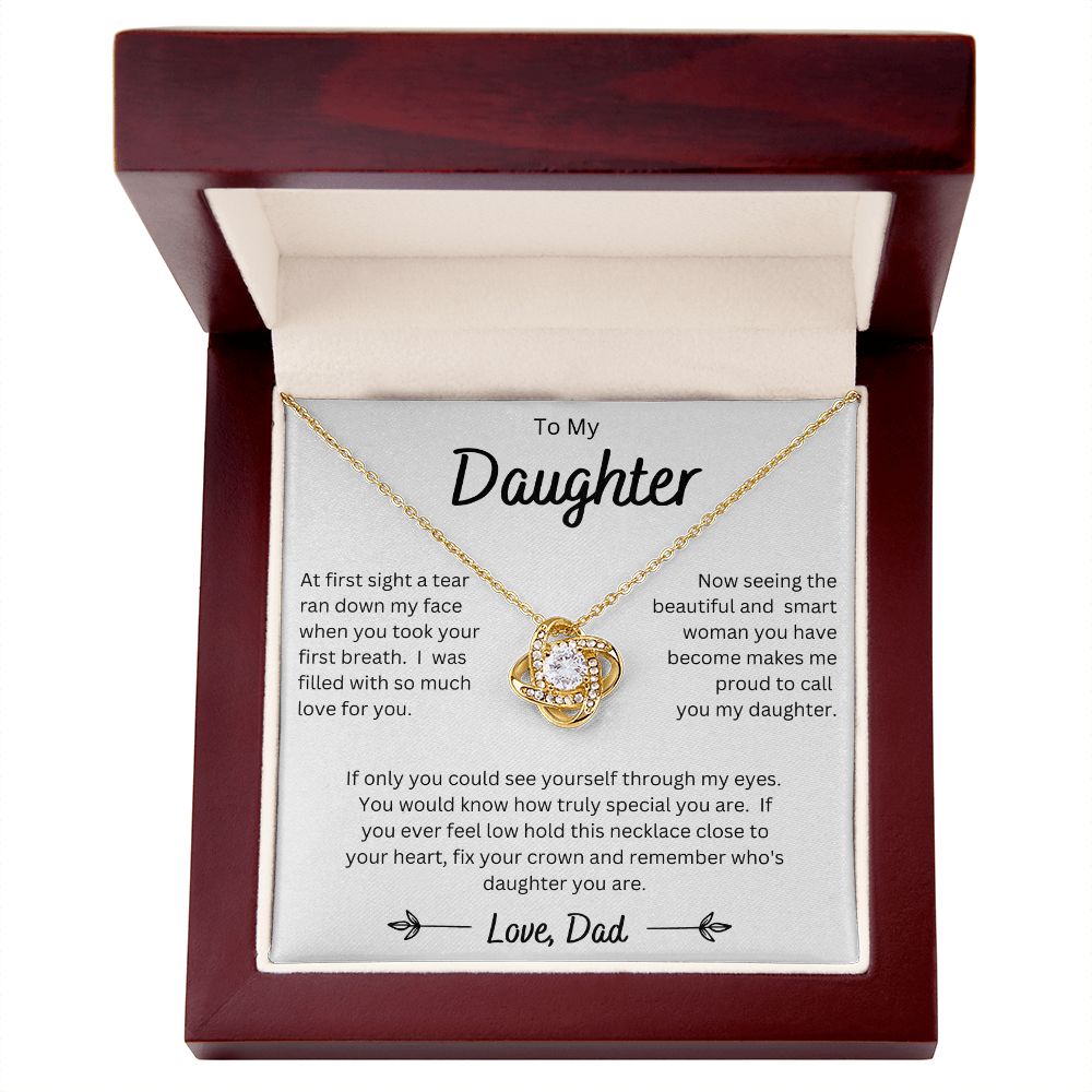 Daughter from Dad - Love Knot