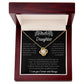 To My Daughter- Love Knot Necklace