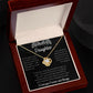 To My Daughter- Love Knot Necklace