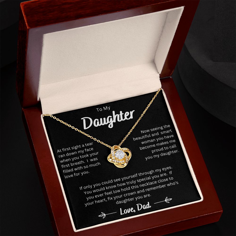 Daughter from Dad - Love Knot