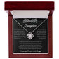 To My Daughter- Love Knot Necklace