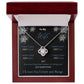 To My Wife - Winter Love Knot Necklace