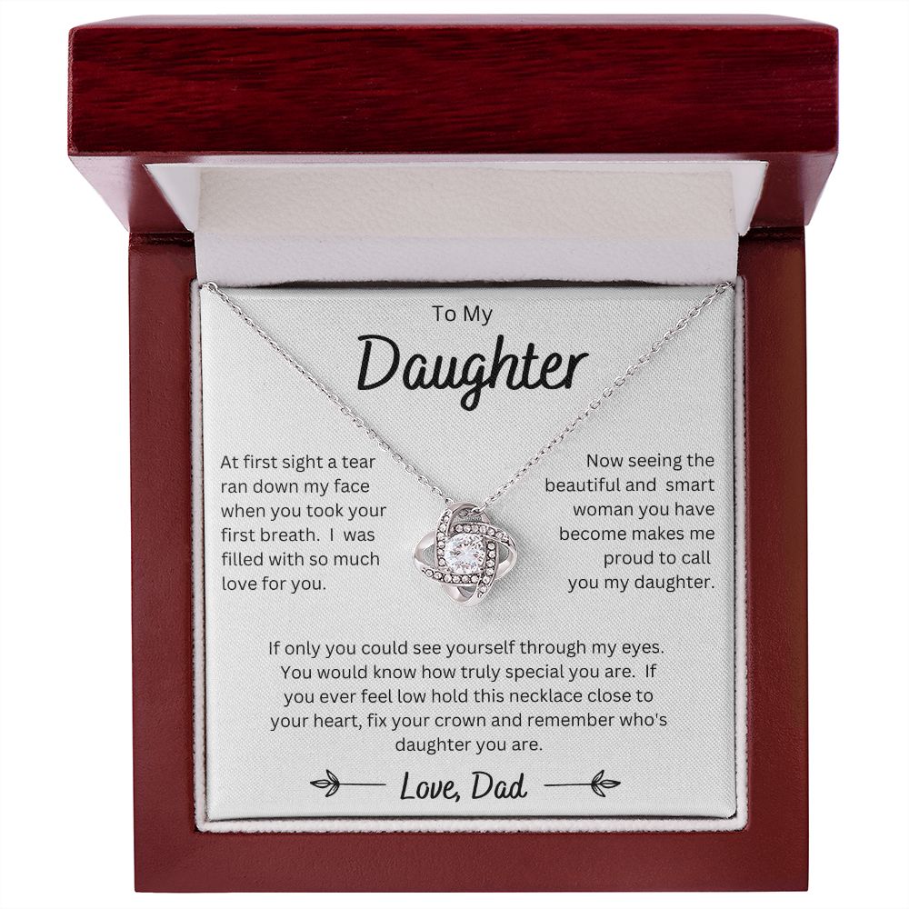 Daughter from Dad - Love Knot