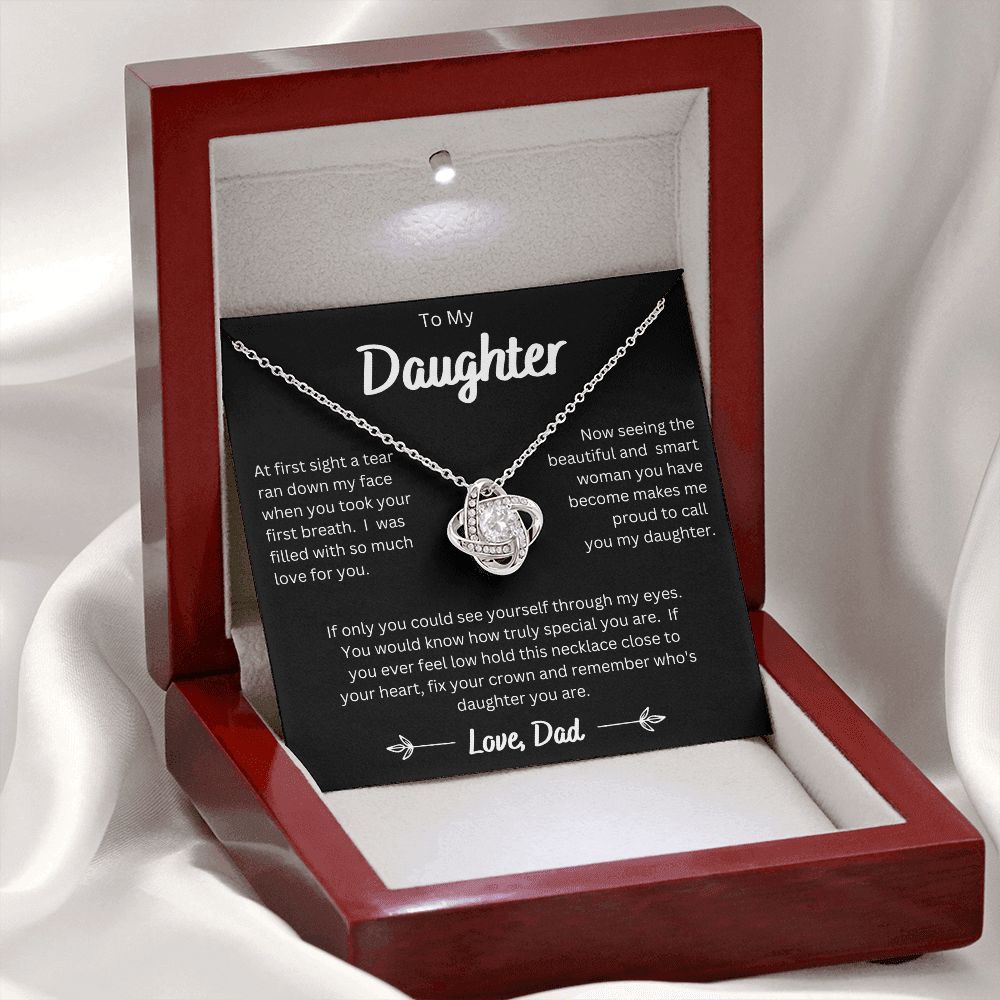 Daughter from Dad - Love Knot