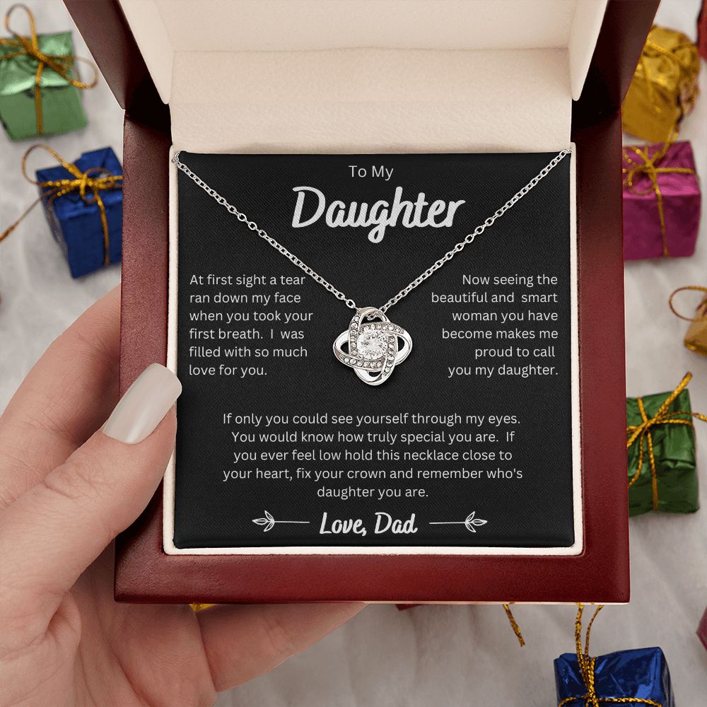 Daughter from Dad - Love Knot