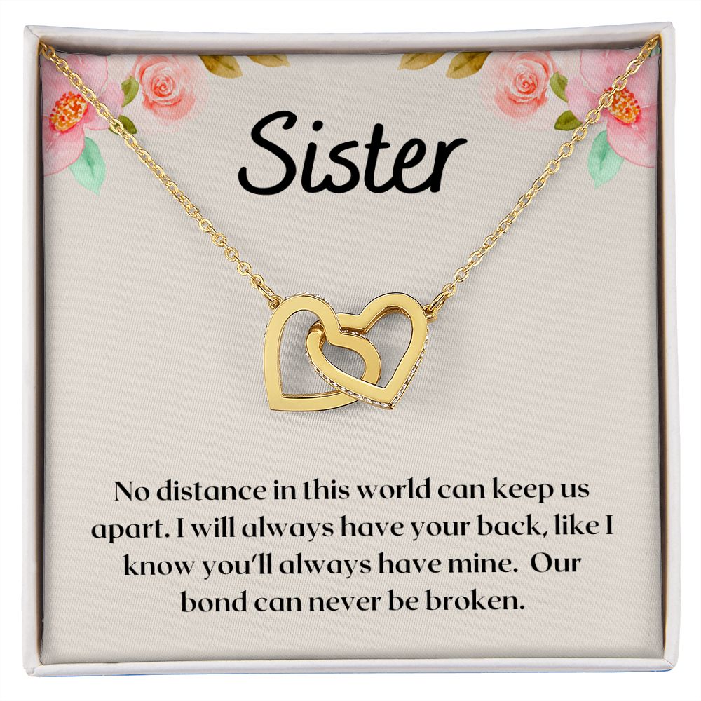 Sister - Interlocking hearts