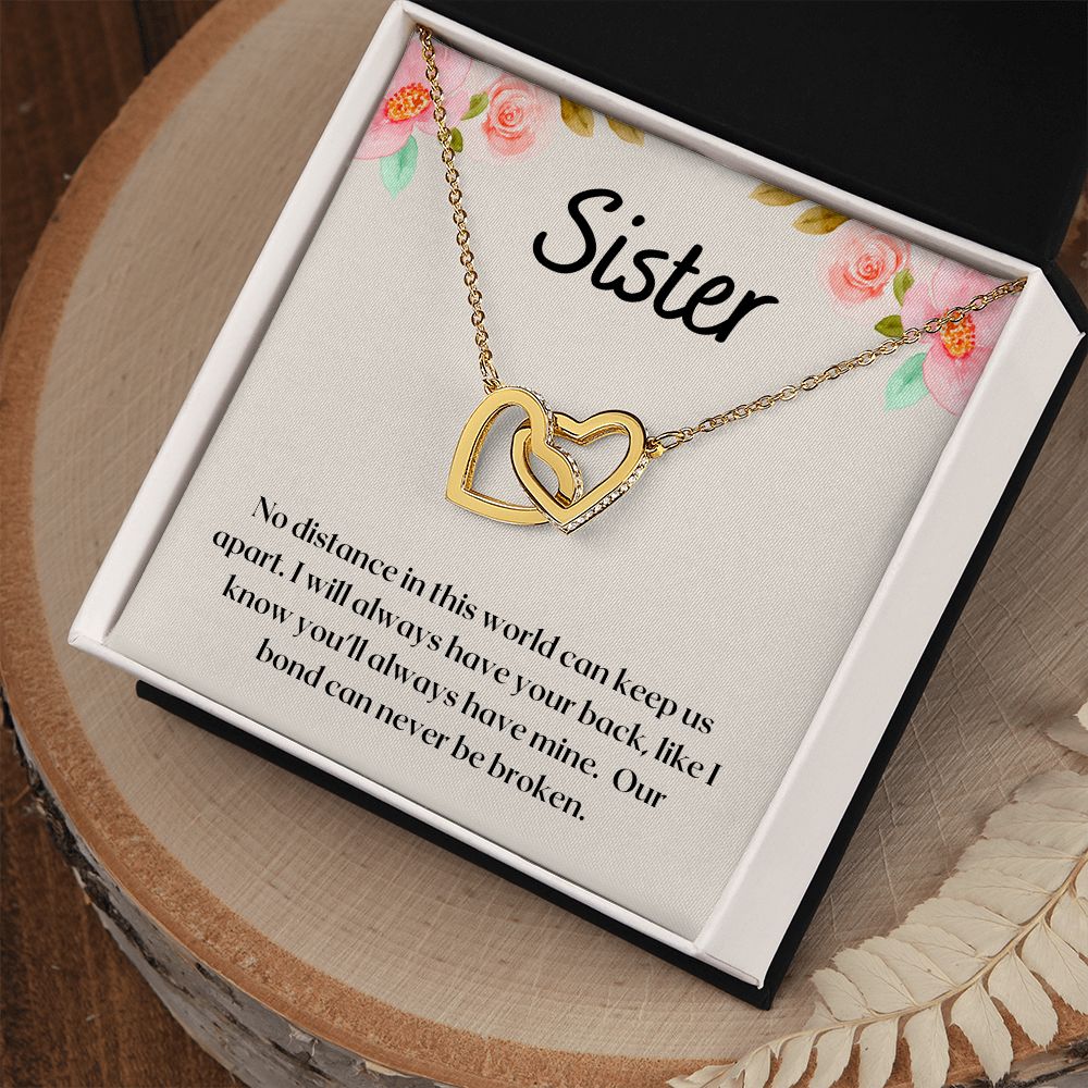 Sister - Interlocking hearts