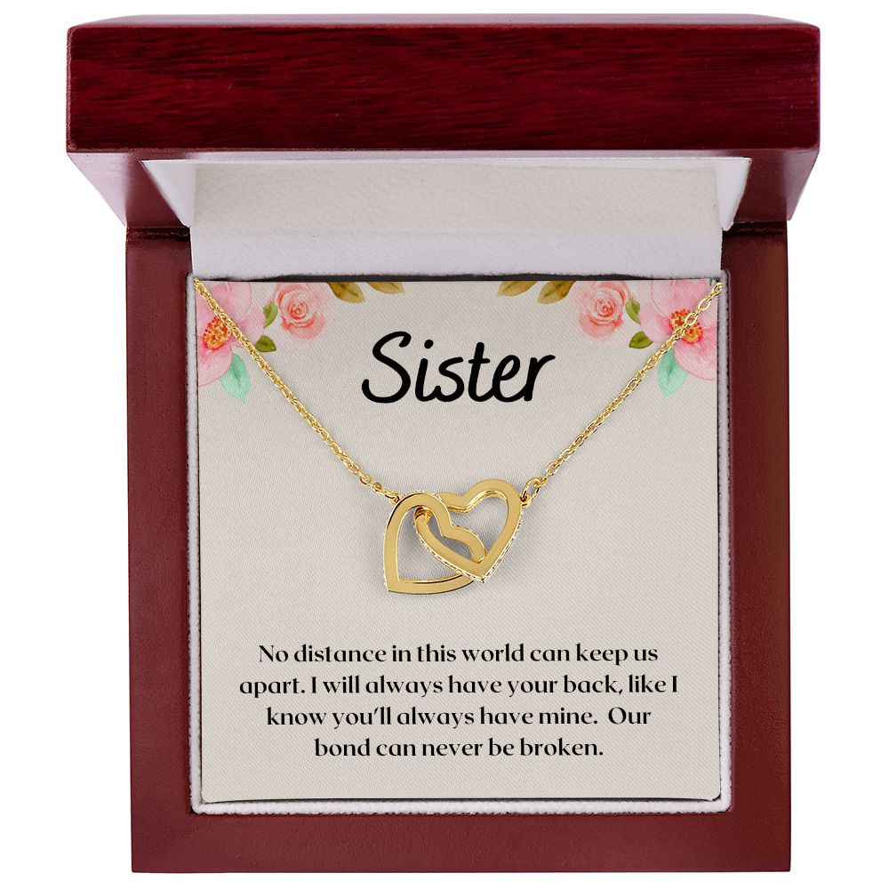 Sister - Interlocking hearts