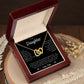 Dad to daughter - Interlocking Love Necklace