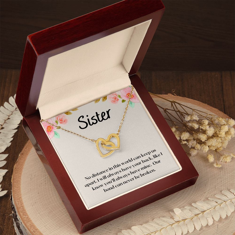 Sister - Interlocking hearts