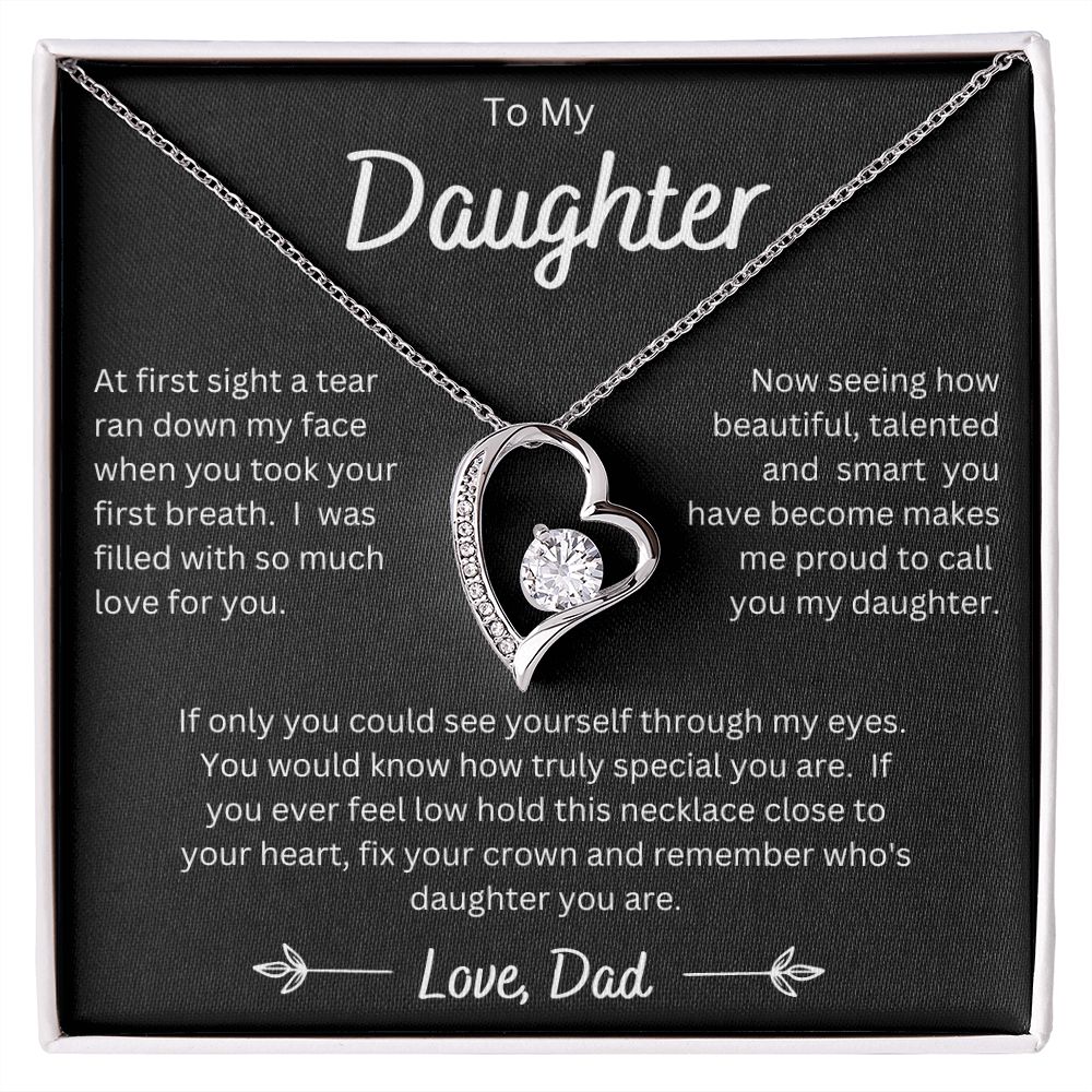 Dad to Daugter - Forever Love Necklace
