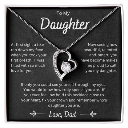 Dad to Daugter - Forever Love Necklace