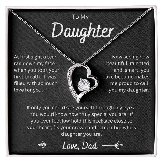 Dad to Daugter - Forever Love Necklace