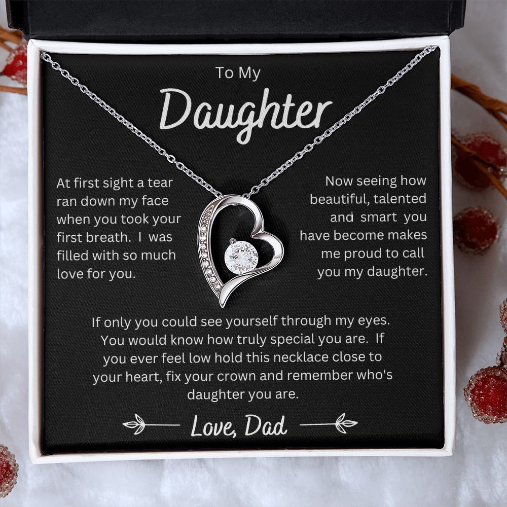Dad to Daugter - Forever Love Necklace