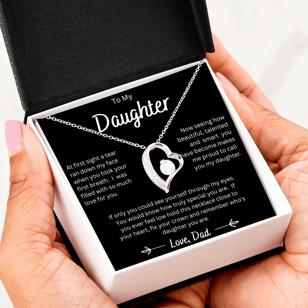 Dad to Daugter - Forever Love Necklace