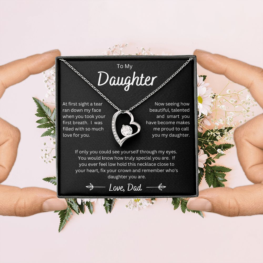 Dad to Daugter - Forever Love Necklace