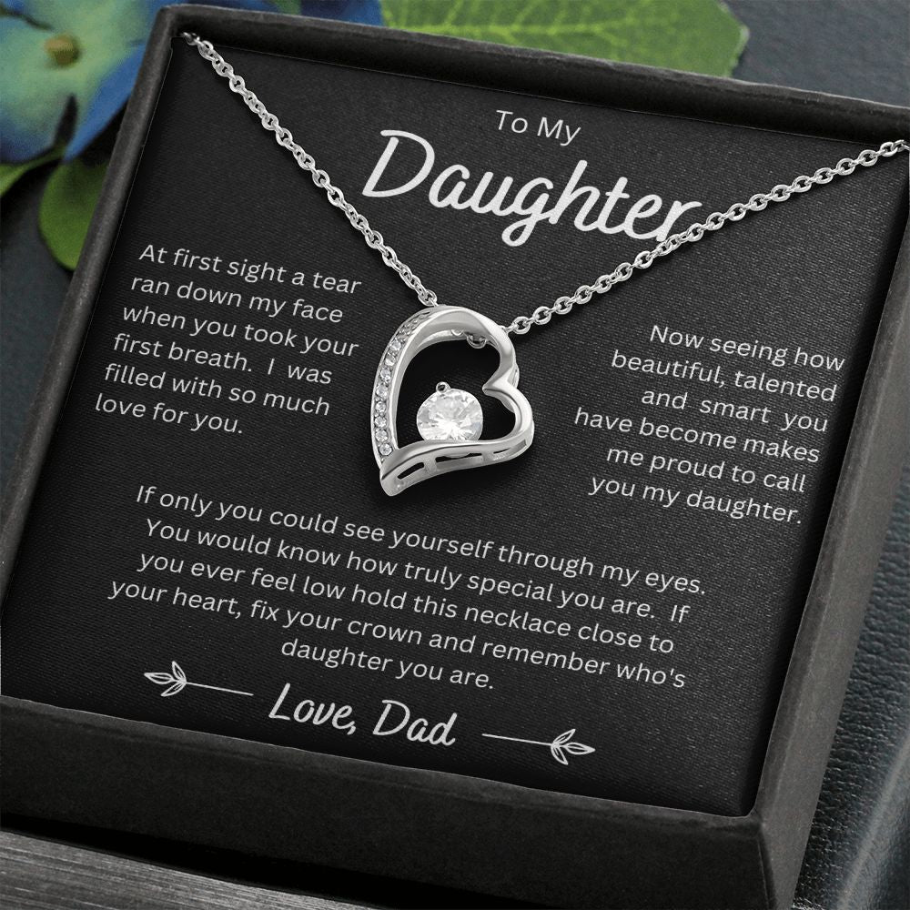 Dad to Daugter - Forever Love Necklace