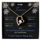 To My Fiance - Winter Forever Love Necklace