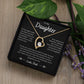 Dad to Daugter - Forever Love Necklace