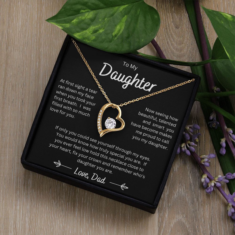 Dad to Daugter - Forever Love Necklace