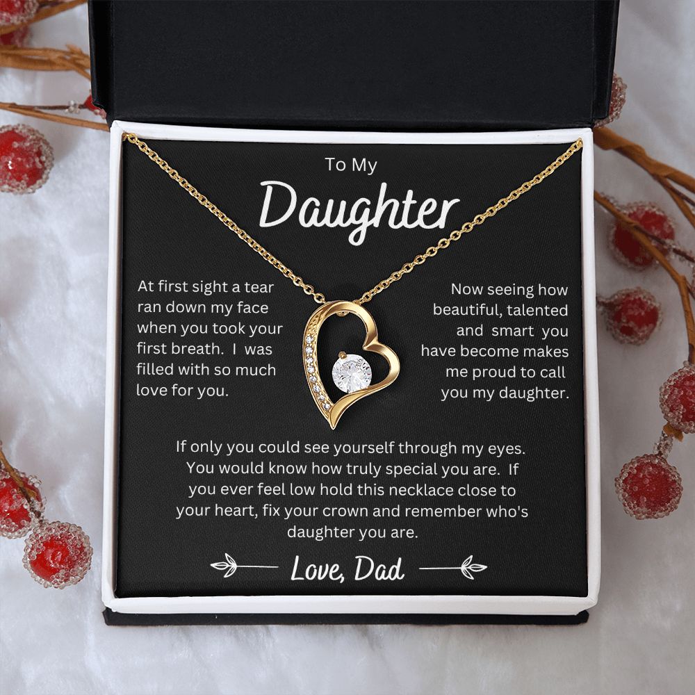 Dad to Daugter - Forever Love Necklace