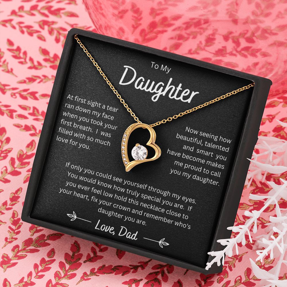 Dad to Daugter - Forever Love Necklace