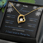 To My Fiance - Winter Forever Love Necklace