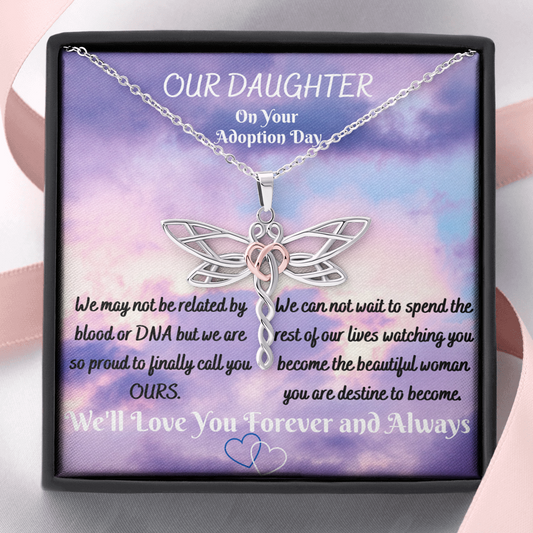 Adoption Daughter - Dragonfly Necklace